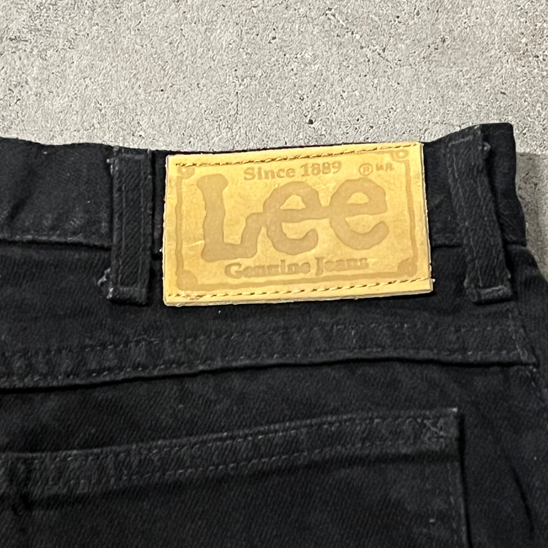 #4200 古着　Lee/リー/Black Denim Pants/ブラックデニムパンツ/サイズ33×32