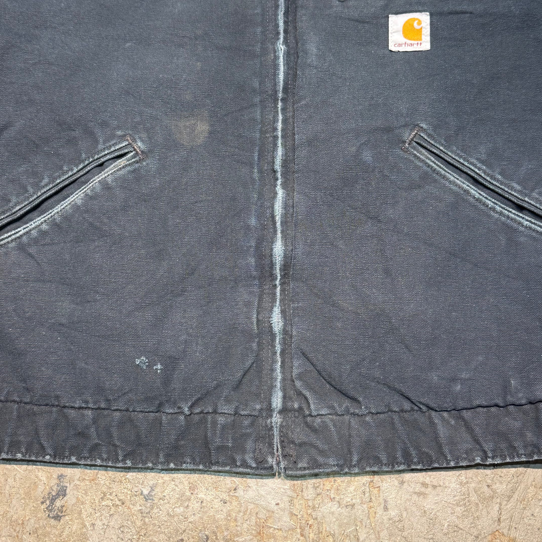 미국에서 만든 중고 의류 Carhartt/ Carhartt/ Detroit Jacket/ Duck Fabric/ Corduroy Collar/ Lining Blanket/ Size XL