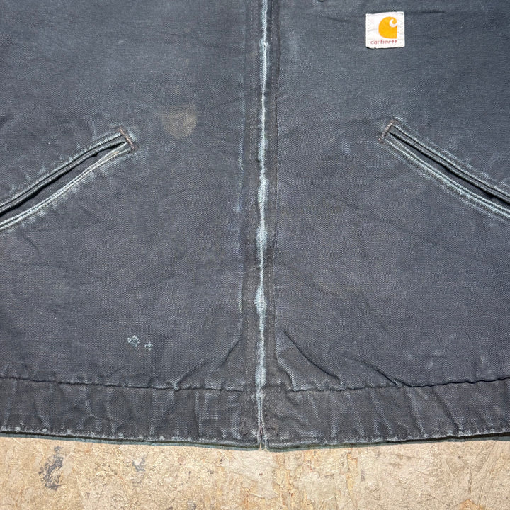 미국에서 만든 중고 의류 Carhartt/ Carhartt/ Detroit Jacket/ Duck Fabric/ Corduroy Collar/ Lining Blanket/ Size XL