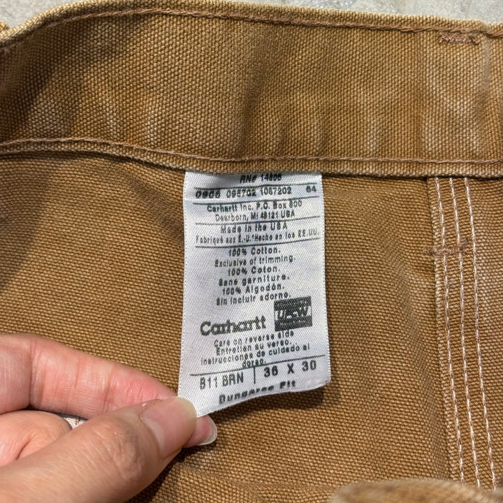古着 USA製 Carhartt/ カーハート/ ダック地ペインターパンツ/ 実寸サイズ34×30