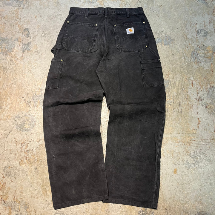 美國製造的二手服裝Carhartt/ Double Knee Painter褲子/實際尺寸31 x 30