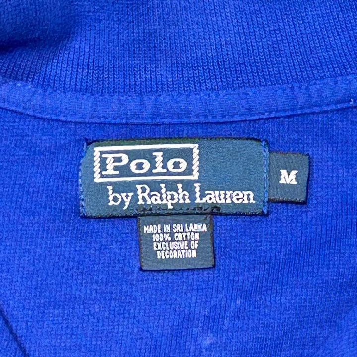 古着 POLO by Ralph Lauren/ポロラルフローレン/ハーフジップニットセーター/サイズM