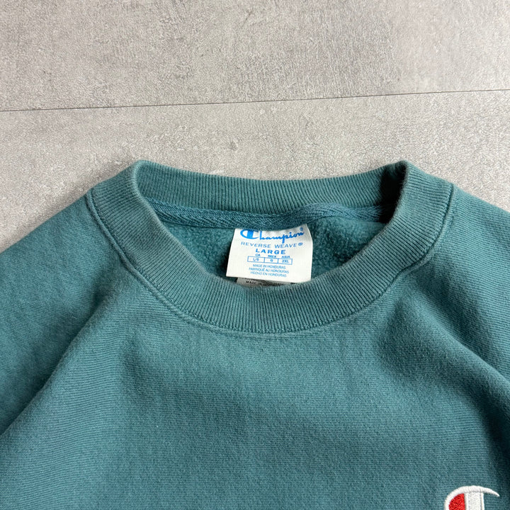 古着 Champion/ チャンピオン/リバースウィーブ/ クルーネックスウェット/ サイズL