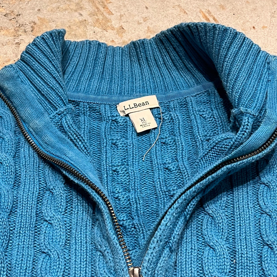 #3367 L.L.Bean/エルエルビーン/Half zip knit/ハーフジップニット/サイズXL