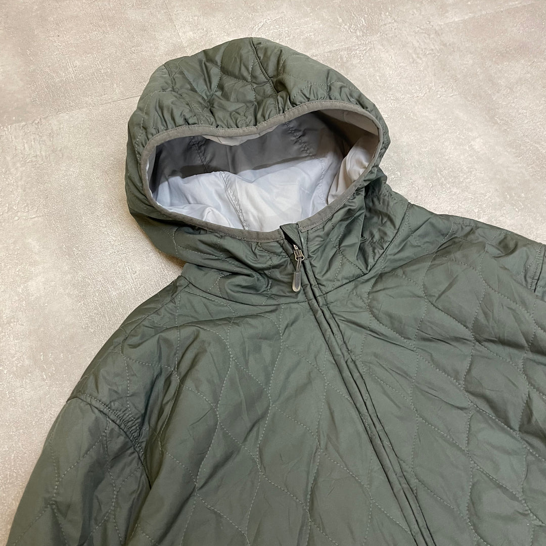 #1768 Old clothes LL Bean/L L Bean/padded Reversible jacket/Padding reversible jacket/Size L equivalent