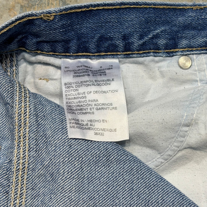 古着 Dickies/ ディッキーズ/ ダブルニー/ デニムペインターパンツ / 実寸サイズ36×25