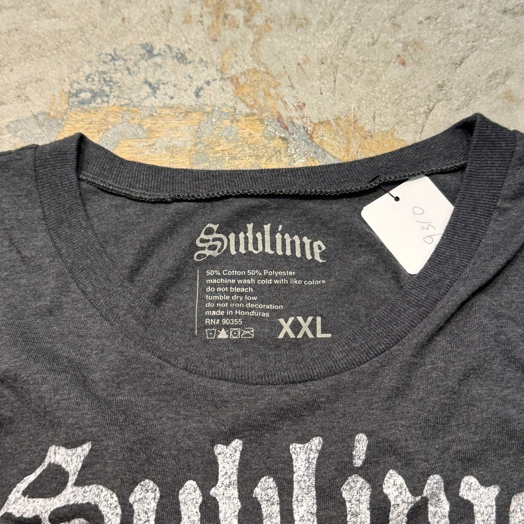 Second-hand clothing SUBLIME/ Band print T-shirt/ Size XXL