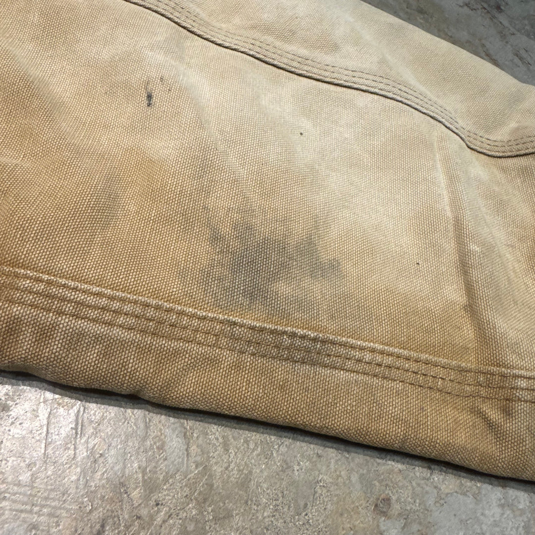 古着 90's carhartt/ カーハート/ トラディショナルコート/ 裏地キルティング/ 襟コーデュロイ/ サイズ3XL