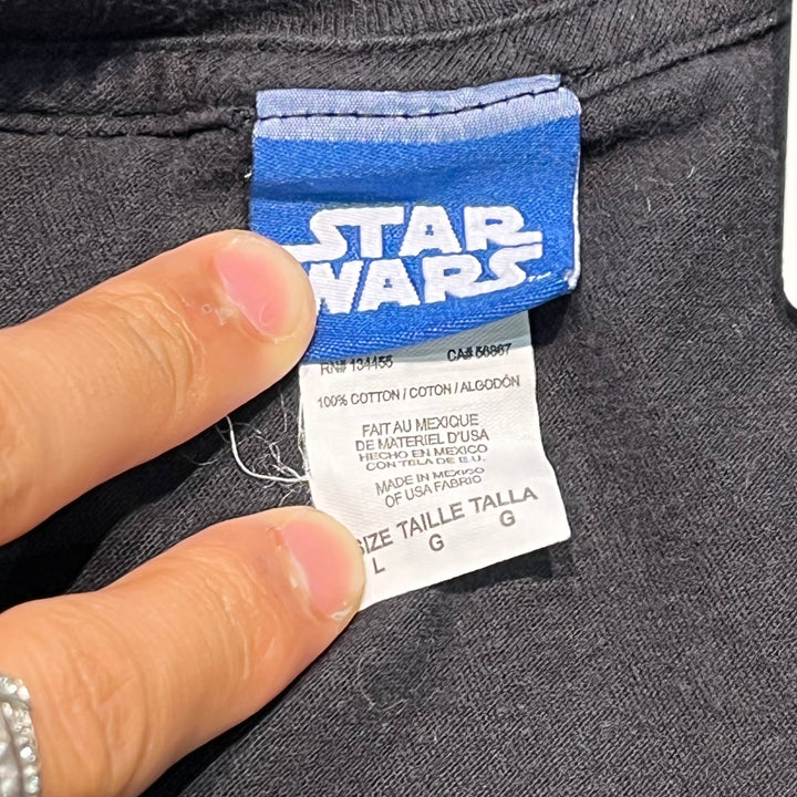 Second-hand clothing STAR WARS/ Star Wars/ Movie T-shirt/ YODA/ Yoda/ Size L