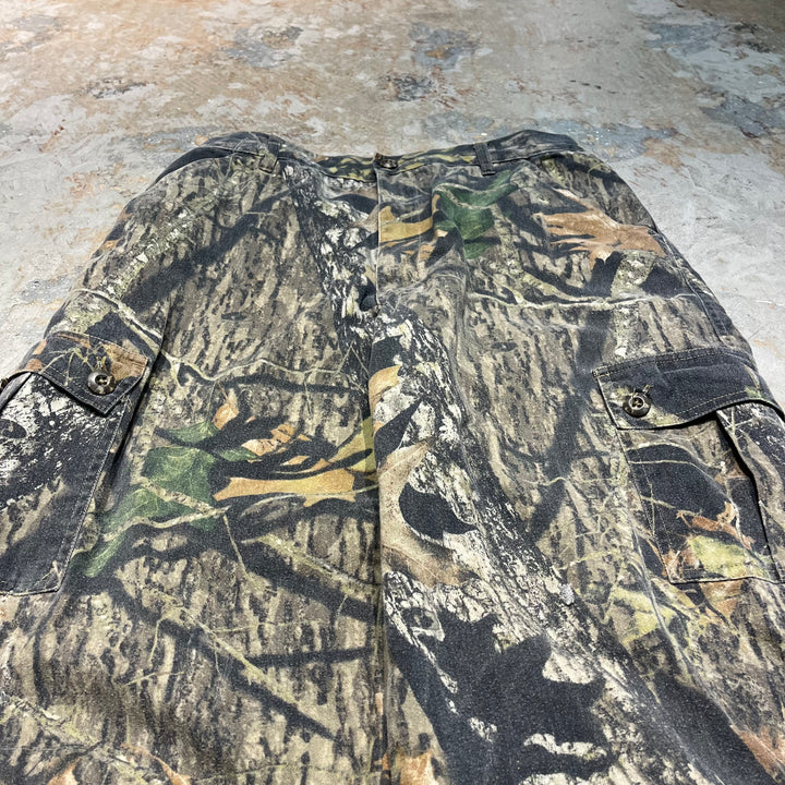 #4517 古着 MOSSY OAK/real tree work Pants/リアルツリーワークパンツ/リアルツリー柄/サイズM