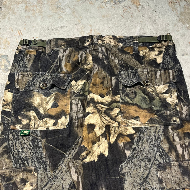 #4220 古着 Unknow/Chamois cross real tree work Pants/シャモアクロスリアルツリーワークパンツ/リアルツリー柄/サイズL