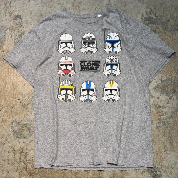 Used clothing STAR WARS/Star Wars/Movie T-shirt/Stormtrooper/Size L equivalent
