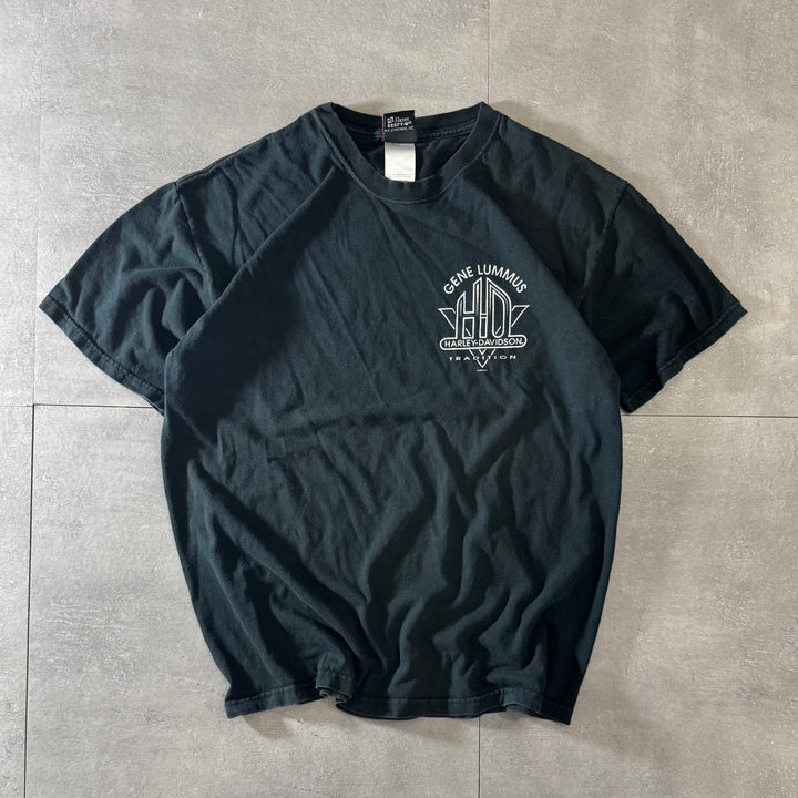古着 USA製 Harley-Davidson ハーレーダビッドソン プリントTシャツ サイズL