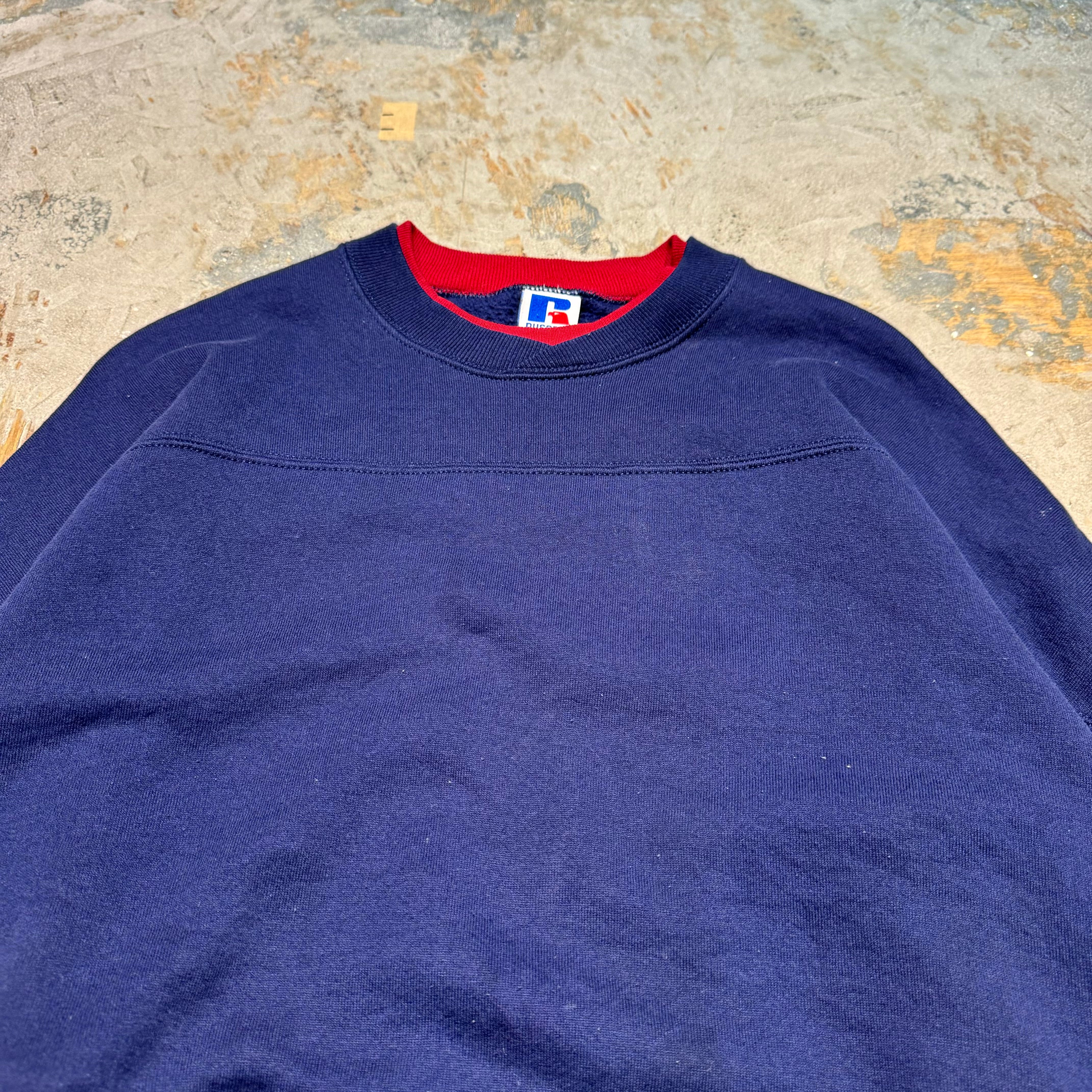 80's USA製 ラッセルアスレチック スウェット M ピンクパープル 90s