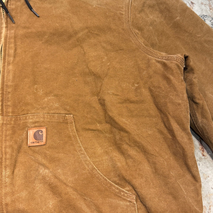 중고 의류 Carhartt/ Active Jacket/ Duck Fabric/ Quilted Lining/ Size XL