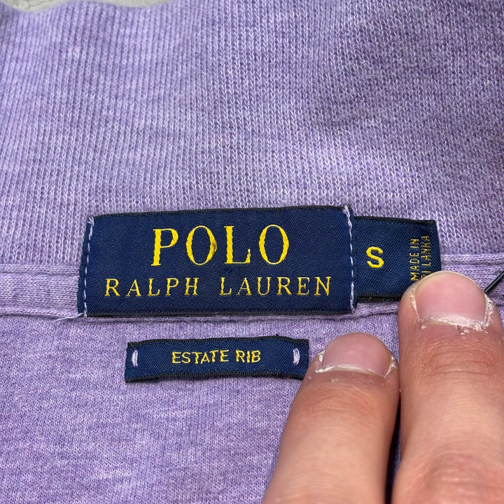 古着 POLO by Ralph Lauren/ ポロラルフローレン/ ハーフジップニットセーター/ サイズS