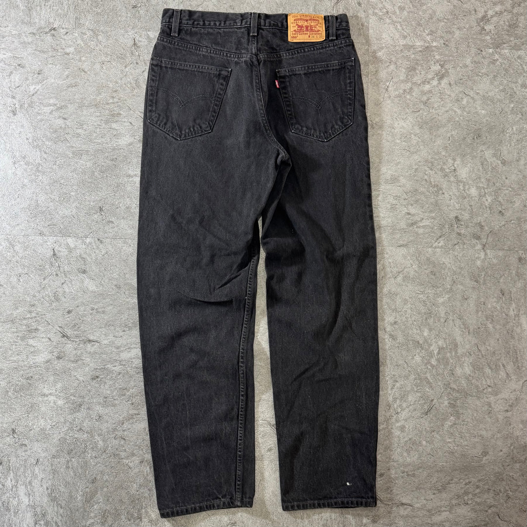 古着 Levi's/ リーバイス/ ブラックデニムパンツ/ 505/ 実寸サイズ32×31