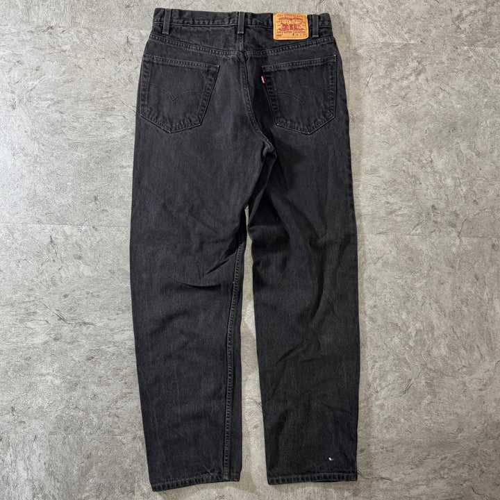 古着 Levi's/ リーバイス/ ブラックデニムパンツ/ 505/ 実寸サイズ32×31