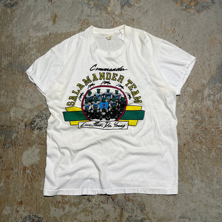 #4793 古着 80's~ スクリーンスターズ 紙タグ/ヴィンテージ シングルステッチ Tシャツ/MADE IN USA/サイズXL