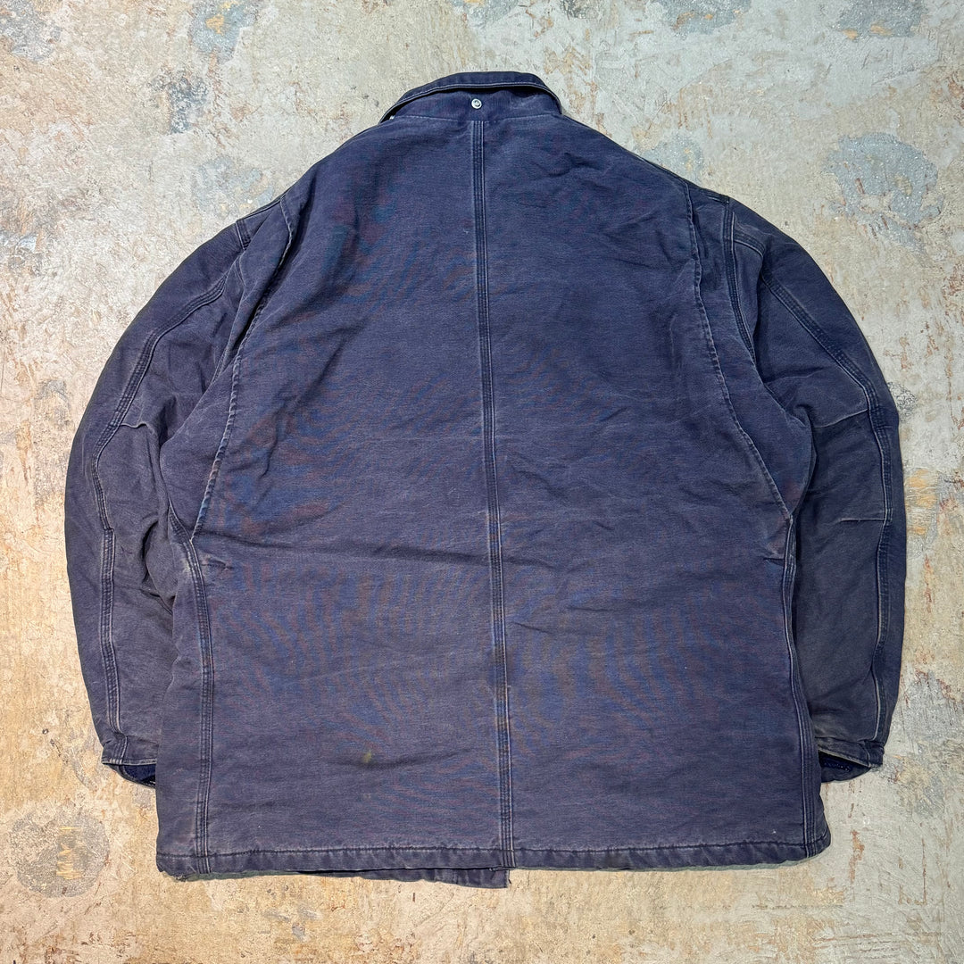 旧衣服Carhartt/汽车心/传统大衣/鸭面料/衬里绗缝/尺寸2xl
