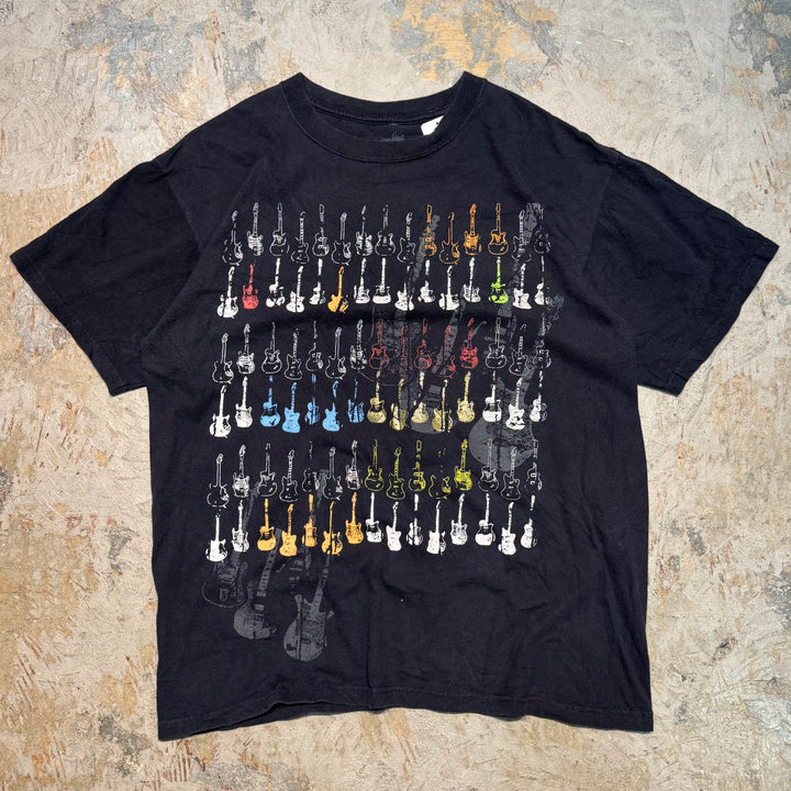 古着 INK inc/ ギター/ バンドプリントTシャツ/ サイズL