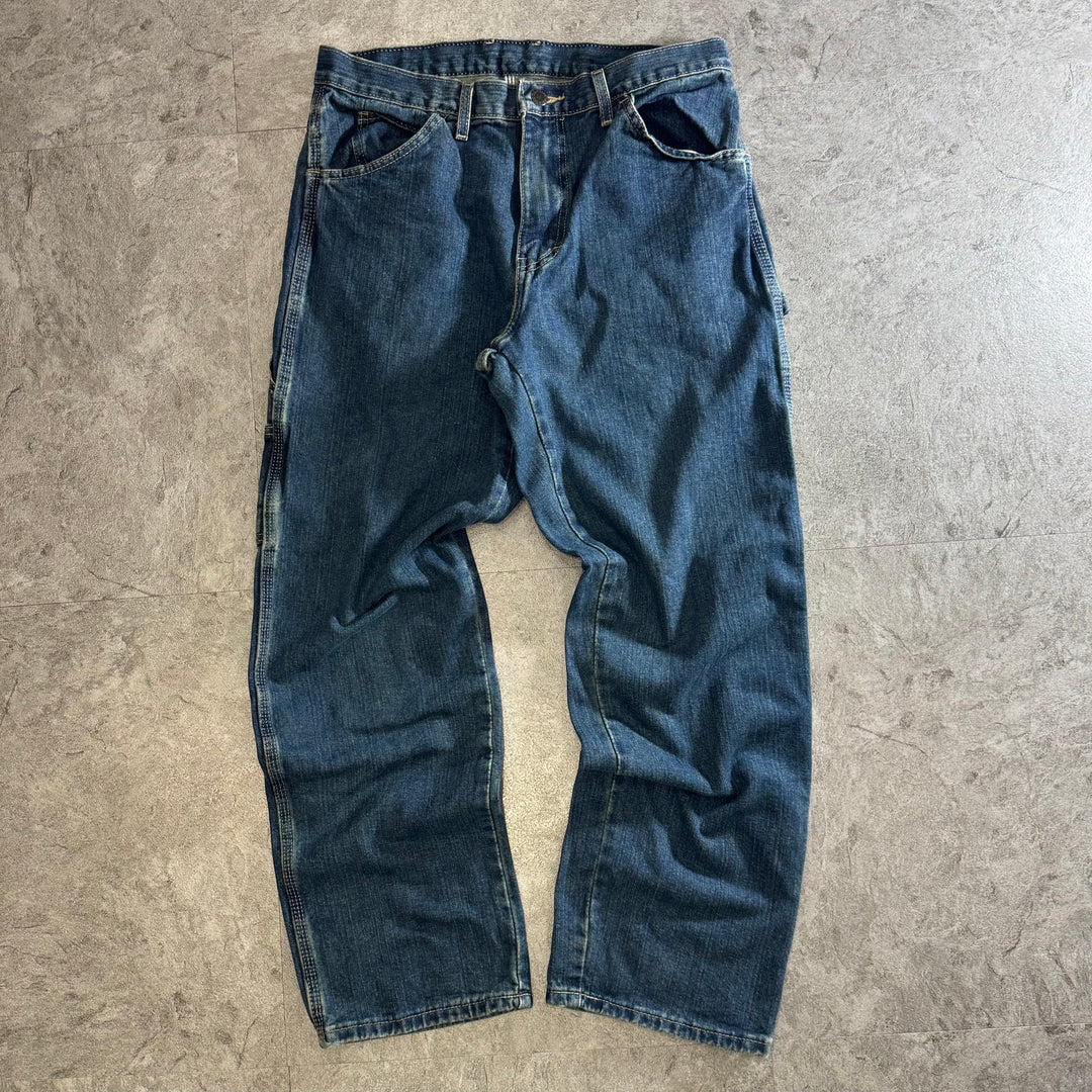 古着 Dickies/ ディッキーズ/ デニムペインターパンツ/ 実寸サイズ31×30