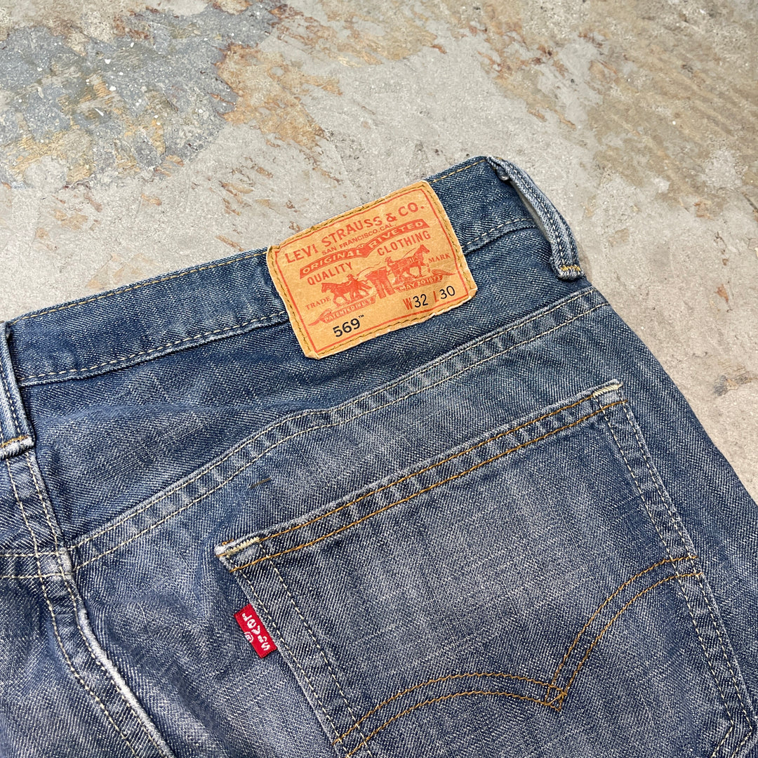 古着 Levi's/リーバイス/Denim Pants/デニムパンツ/569/サイズ33×29相当