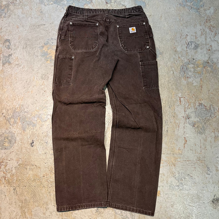 二手服裝carhartt/雙膝蓋畫家褲子/女裝/實際尺寸30 x 31