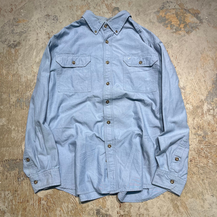 #4311 Carhartt/カーハート L/S Button Down Work Shirts/ボタンダウンワークシャツ/サイズXL