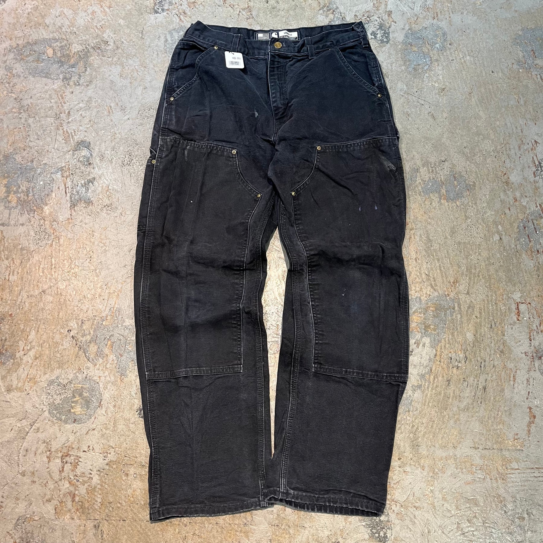 Carhartt ペインター デニム パンツ カーハート 古着 アクティブ carhartt - 古着 カーハート Carhartt デニムペインターパンツ