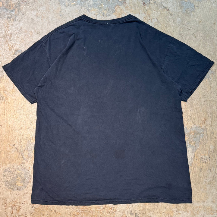 古着 USAVINTAGE/ プリントTシャツ/ スケルトン/ サイズXL相当
