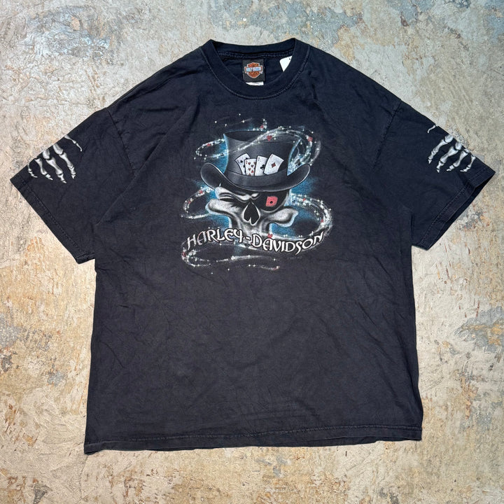Used clothing Made in USA Harley-Davidson/Harley-Davidson/Printed T-shirt/Size XL
