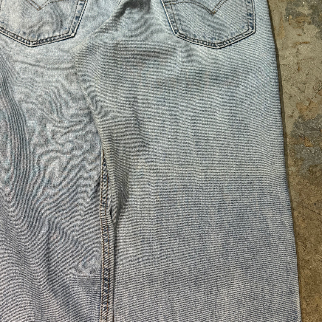 旧衣USA制00's Levi's/李维斯/ Denim Pants/牛仔短裤/ 550/实际尺寸33×33