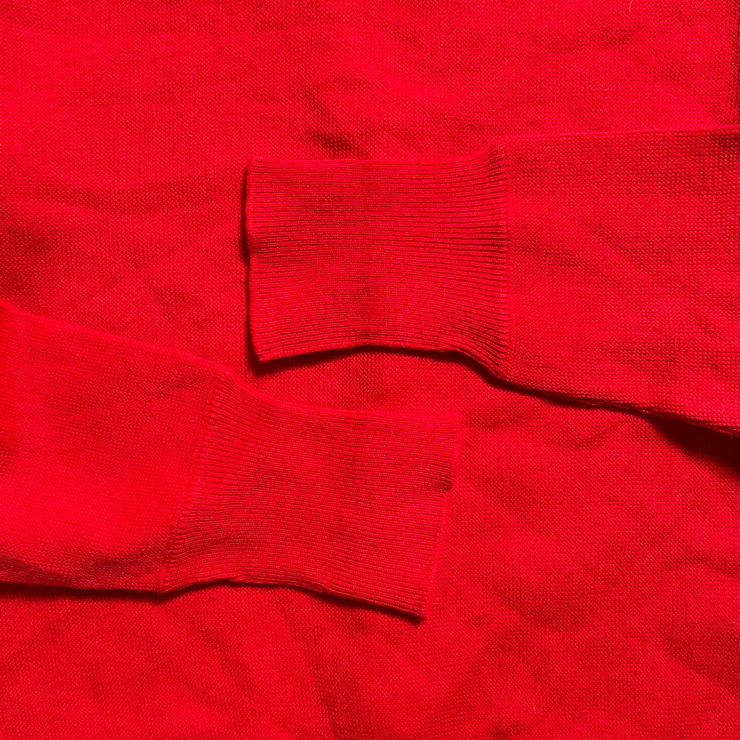 古着 スペイン製 80's CHEMISE LACOSTE / シュミーズ ラコステ / アクリルニットカーディガン / L〜XLサイズ