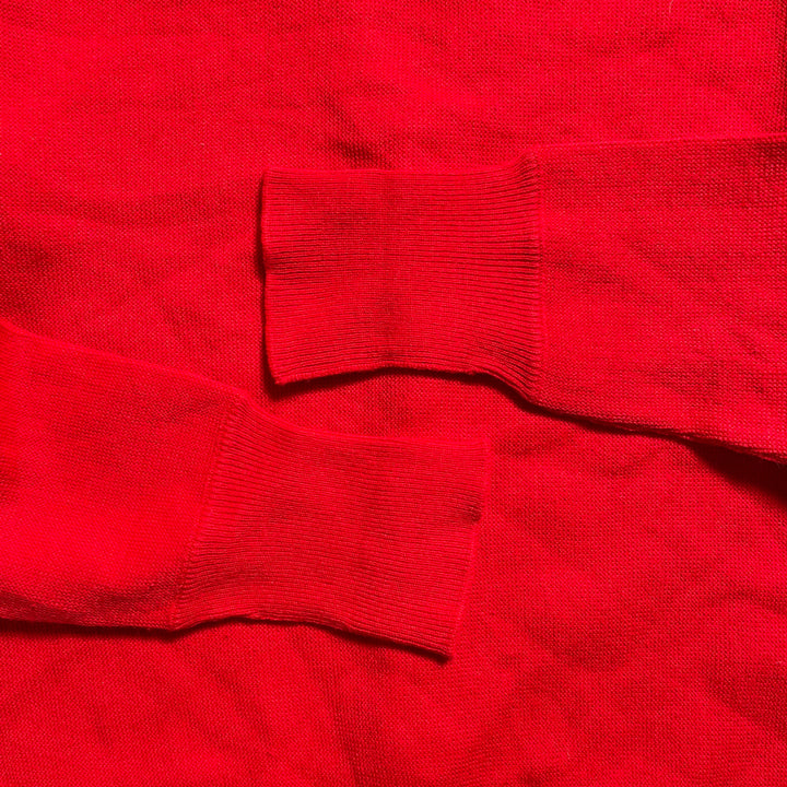 古着 スペイン製 80's CHEMISE LACOSTE / シュミーズ ラコステ / アクリルニットカーディガン / L〜XLサイズ