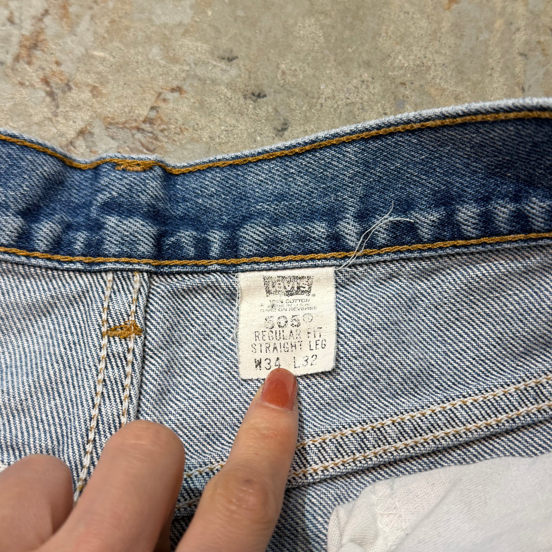 古着 Levi's/ リーバイス/デニムパンツ/ 505/ 実寸サイズ33×30