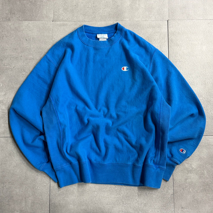 古着 Champion/ チャンピオン/リバースウィーブ/ クルーネックスウェット/ サイズL