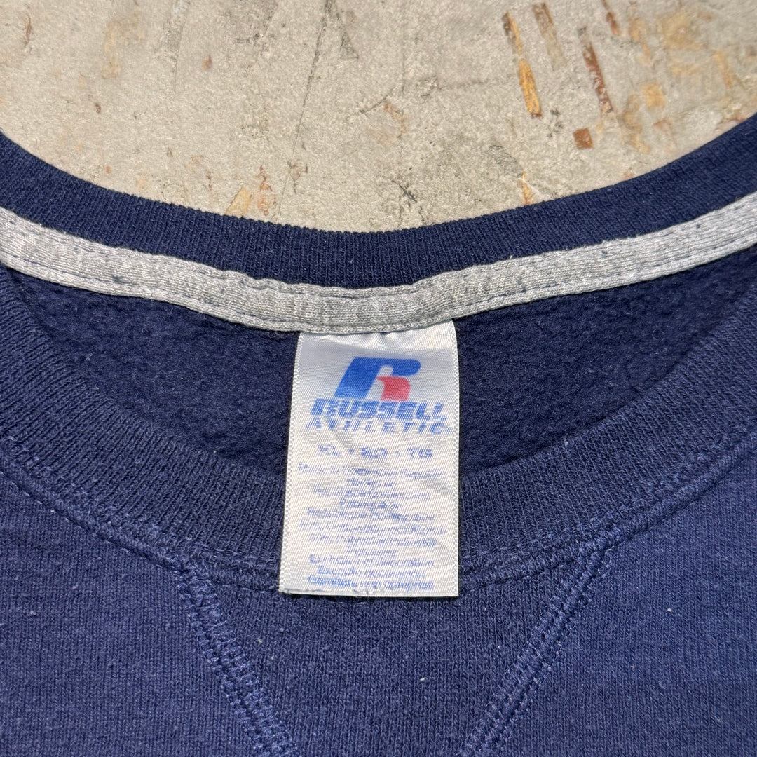 古着 90's USA製 RUSSELLATHLETIC/ ラッセル アスレチック/ クルーネックブランクスウェット/ 無地/ サイズXL