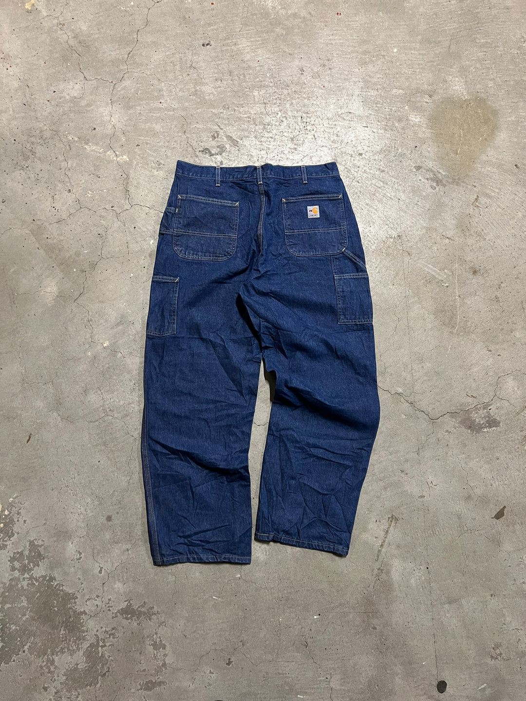 #MA32 古着 Carhartt/カーハート/ Denim Painter Pants/デニム ペインターパンツ/実寸サイズ35×32