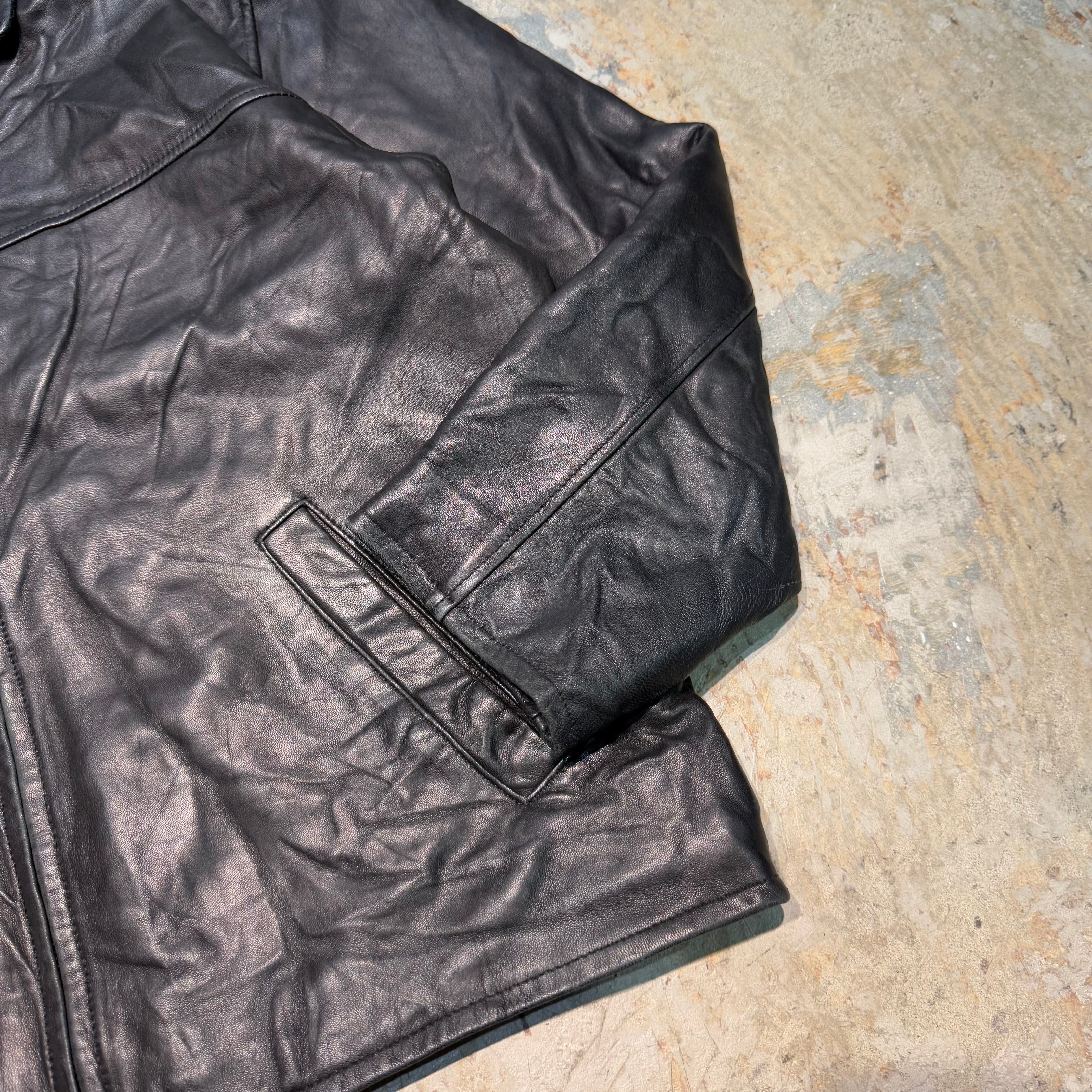 古着 LONDON FOG/ ロンドンフォグ/ フルジップレザージャケット