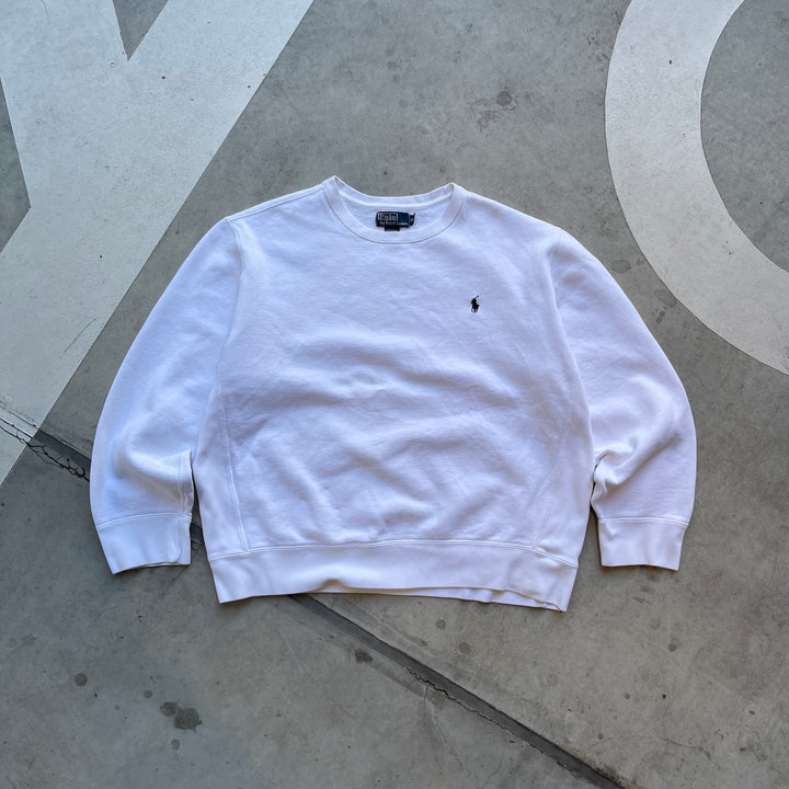 古着 POLO by Ralphlauren/ ポロバイラルフローレン/ クルーネックスウェット/ サイズXXL