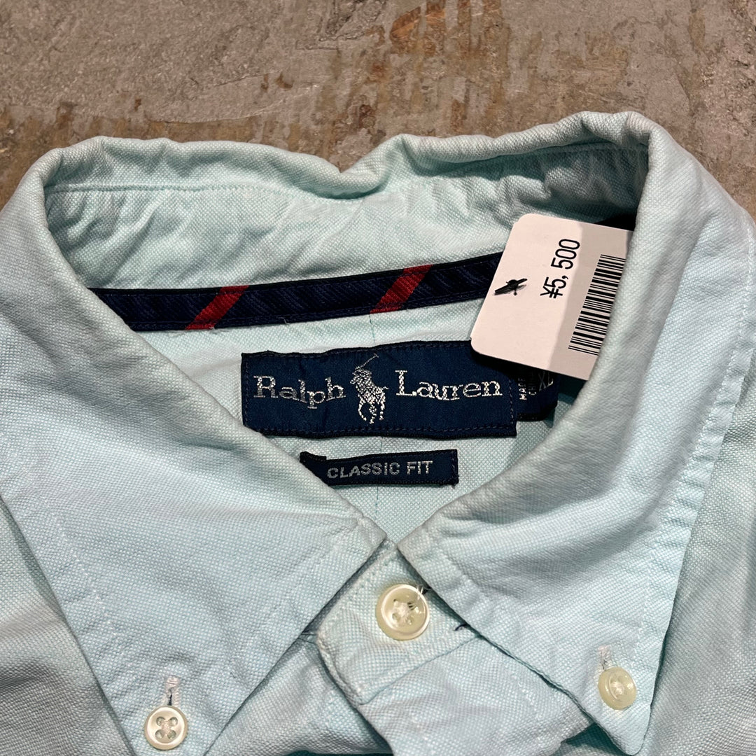 #4305 Ralph Lauren/ラルフローレン L/S B.D Shirts/ボタンダウンシャツ/CLASSIC FIT/サイズXL