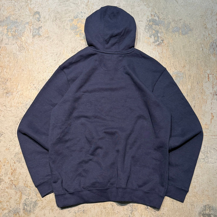 古着 carhartt/ カーハート/ ルーズフィットパーカー/企業ロゴ/サイズL