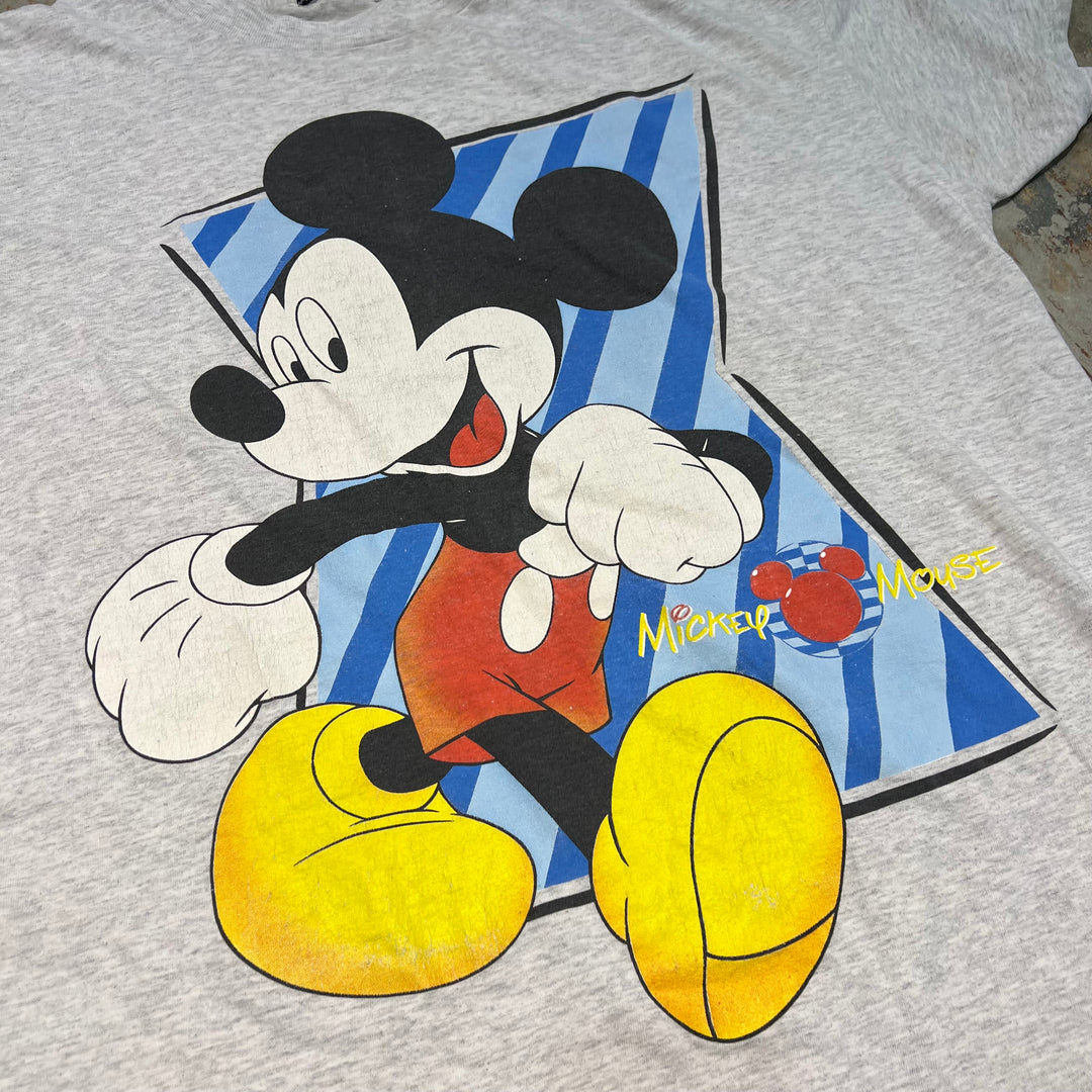 古着 ミッキー/ディズニー/ヴィンテージ シングルステッチ プリントTシャツ/サイズ3XL相当