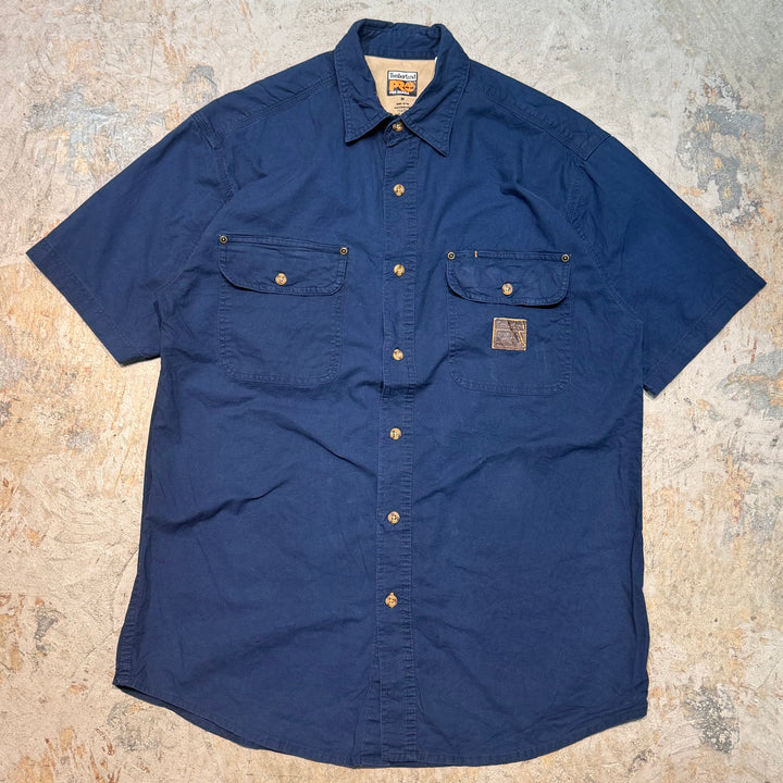 Used clothing TIMBERLAND/Timberland/Short-sleeved work shirt/Size M