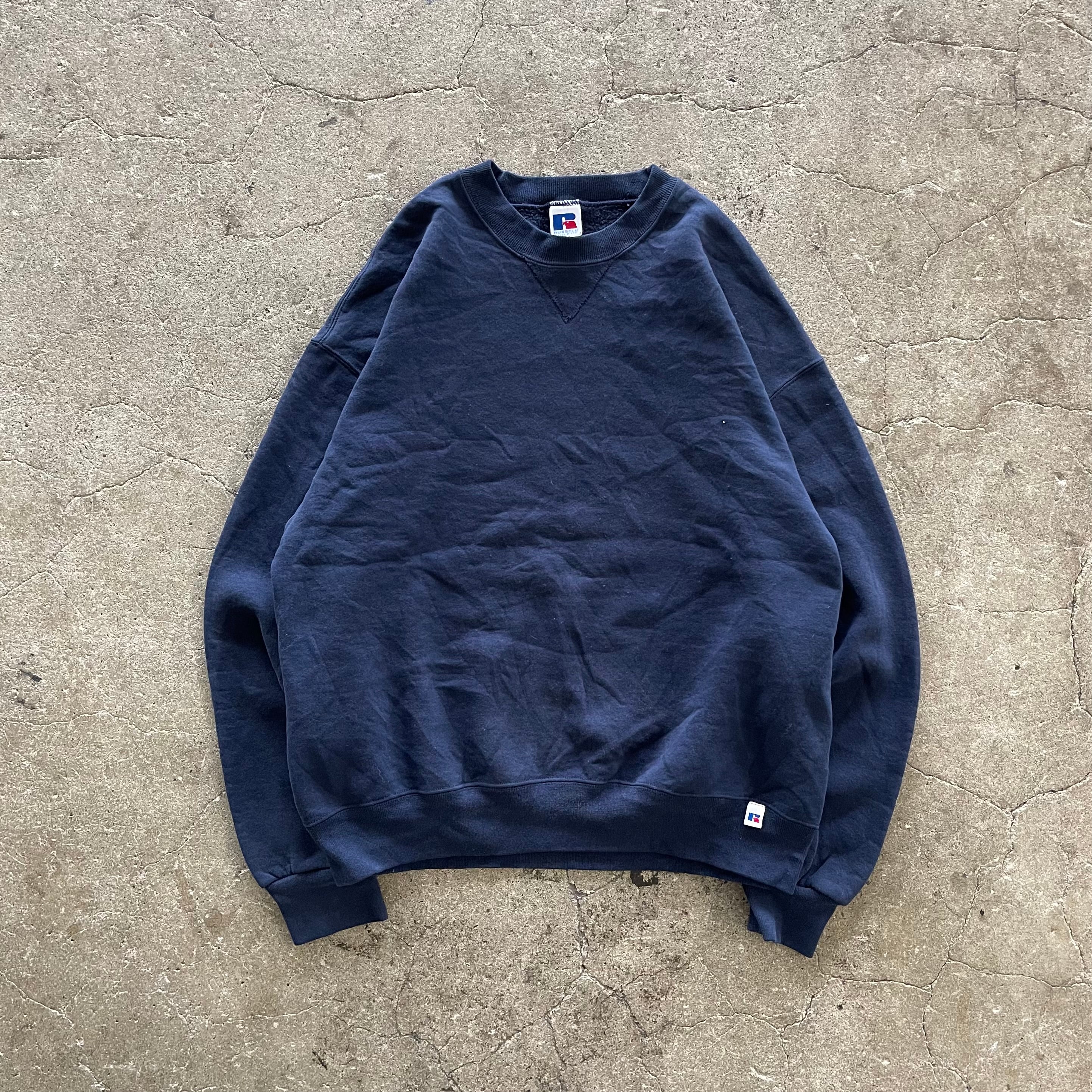 古着 RUSSELL ATHLETIC/ラッセル アスレチック/ブランククルーネック