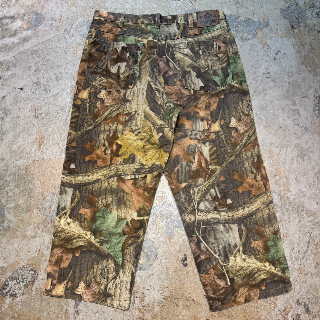 古着 Wrangler/ ラングラー/ リアルツリーカモパンツ/ 実寸サイズ34×32