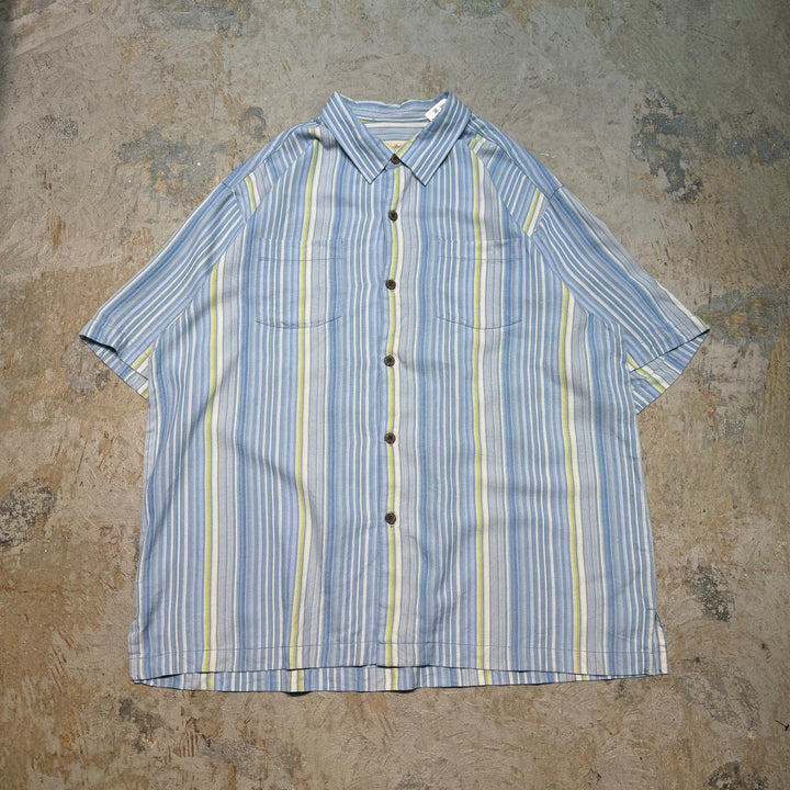 Used clothing TOMMY BAHAMA/Tommy Bahamas/Short-sleeved shirt/Silk/Size XL