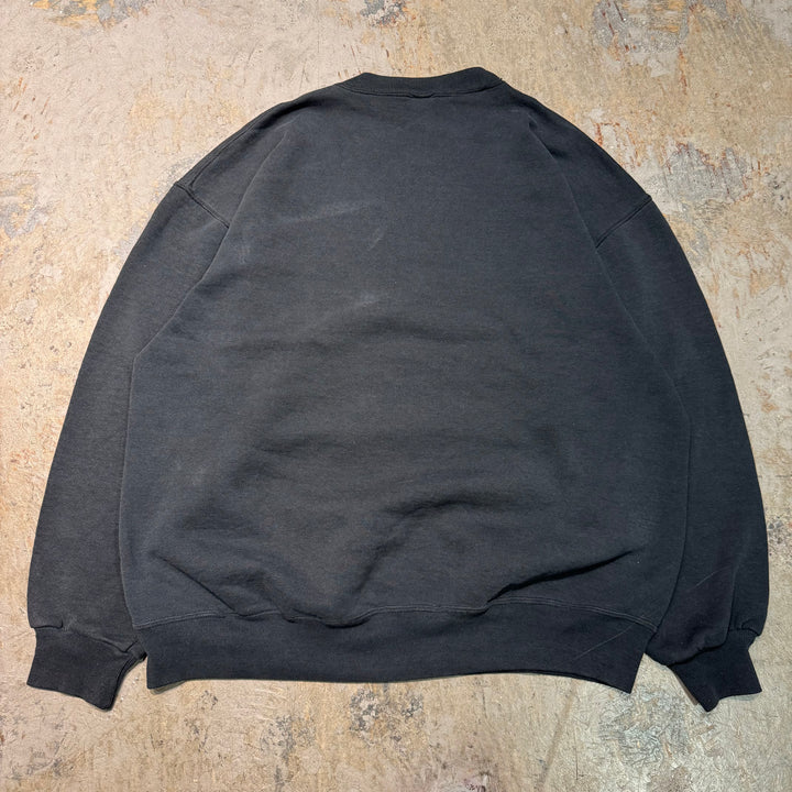 古着 USA製 90's~ RUSSELLATHLETIC/ ラッセル アスレチック/ クルーネックブランクスウェット/ 無地/ Vガゼット/ サイズXL