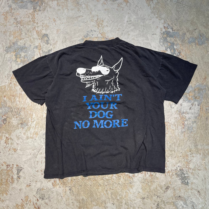 #4836 古着 93's USA製 ビリー・レイ・サイラス Ain't Your Dog No More/ヴィンテージ シングルステッチ バンドTシャツ/サイズXL